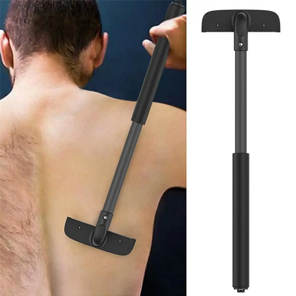 

Epilator Razor Adjustable Stretchable Retractable Detachable Long Handle Men Back Trimmer Shaver Hair Removal Tool For Body Leg
