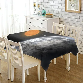 

Celestial Starry Tablecloth Household Table Cloth TV Cabinet Tea Table Cloth round Table Placemat