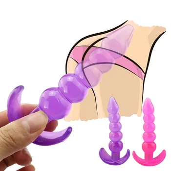 EXVOID Vagina Open Sex Toys for Men Women Butt Plug for Beginner Prostate Massager Silicone Sex Shop Anal Beads Anal Plug 2