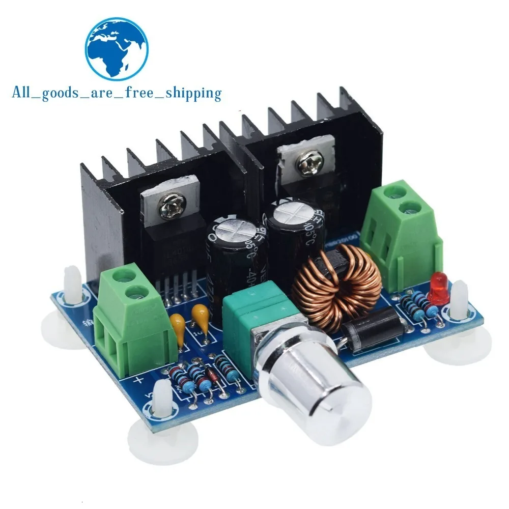 TZT XL4016E1 Высокая мощность DC регулятор напряжения DC-DC XH-M401 понижающий модуль с максимальным 8А регулятор напряжения в шинах
