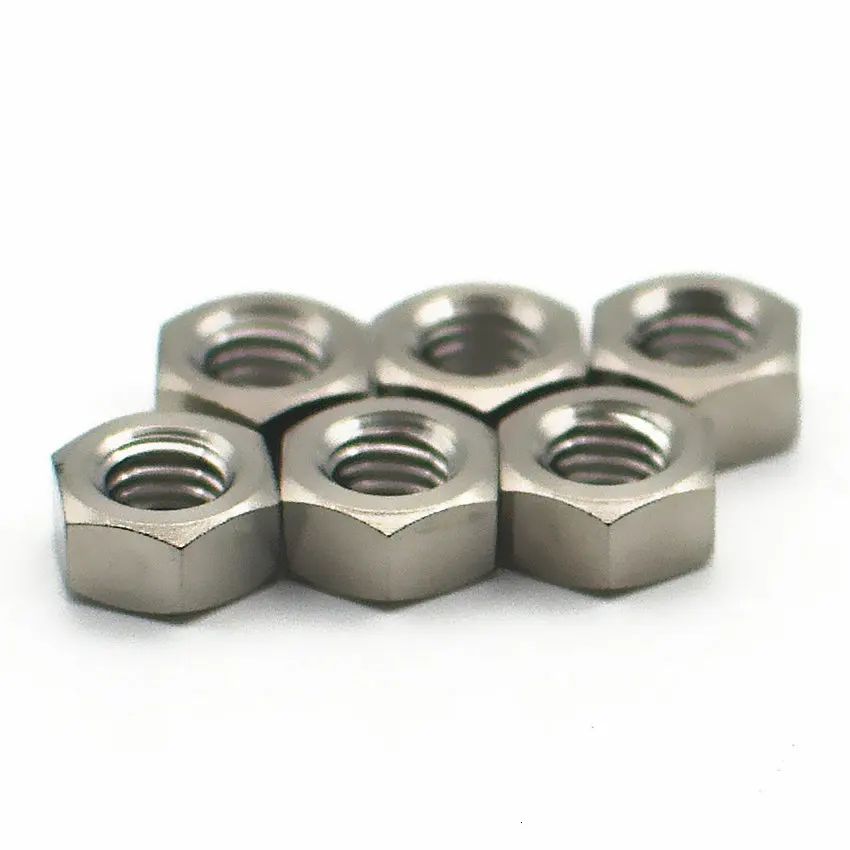 M5 Titanium nuts Flange nuts titanium color (5)