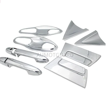 

For Honda HR-V HRV Vezel 2015 2016 2017 Side Rear Door Handle Chrome Bowl Cover Insert Trim Garnish Molding Car Styling
