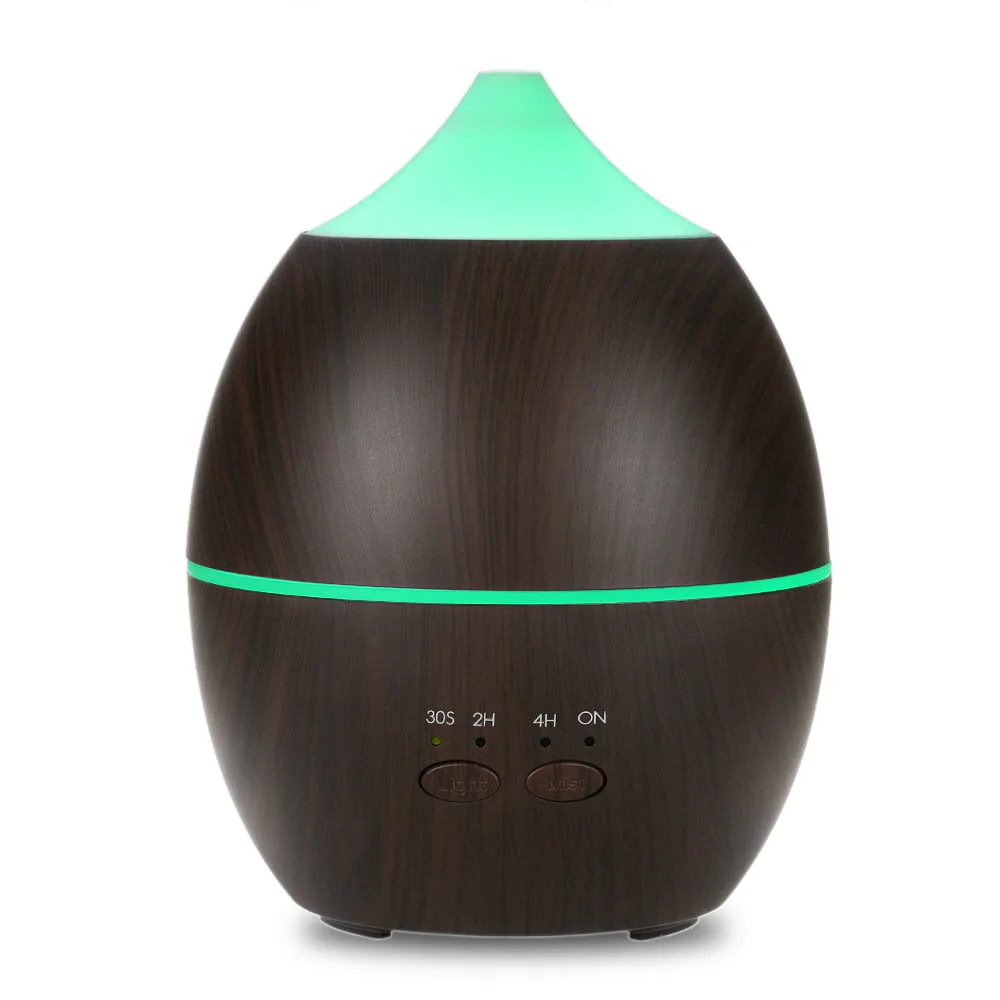 Portable 300ml Essential Oil Aroma Diffuser Ultrasonic Humidifier Air Aromatherapy Atomizer LED Lights for Home Office Study