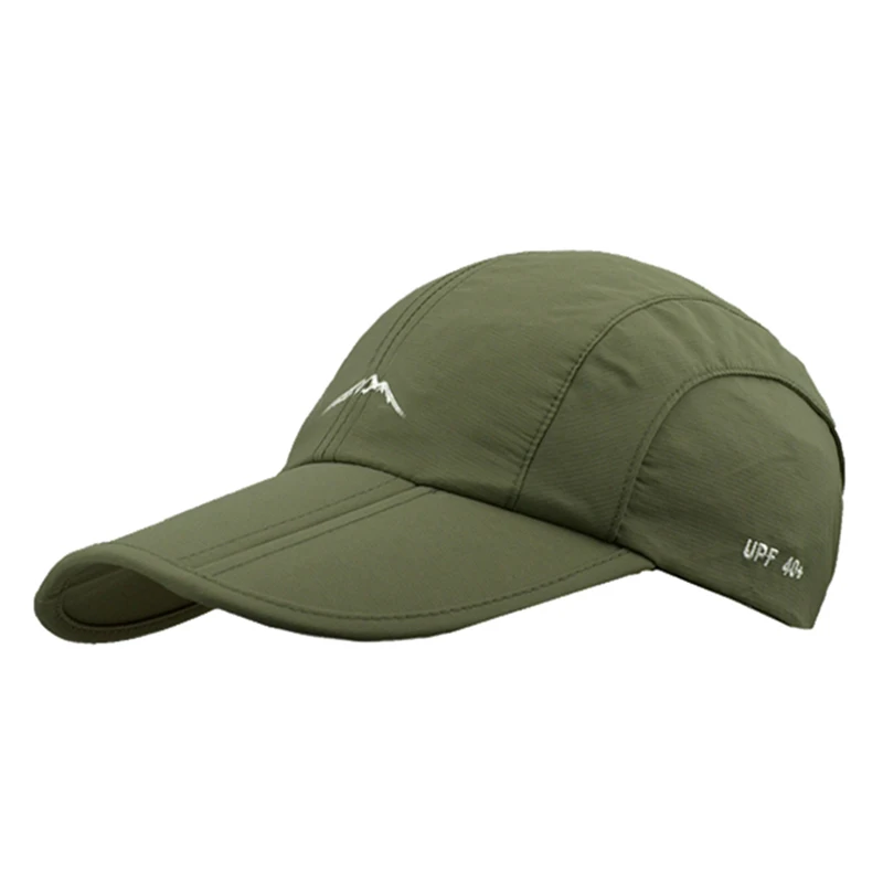 Sports caps Baseball hat Waterproof Outdoor Sport Baseball Cap Unisex Spring Summer Quick Drying Hat Breathable Cap Foldable Cycling hat Sun Protection