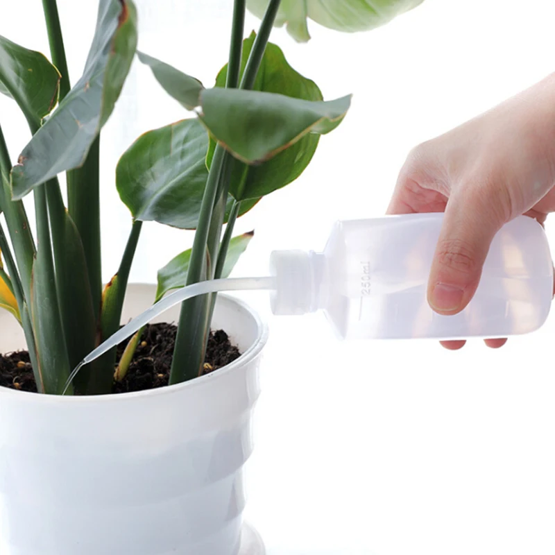 Лейки с изгибом рот выдавливания бутылки спрей спринклер садовый инструмент