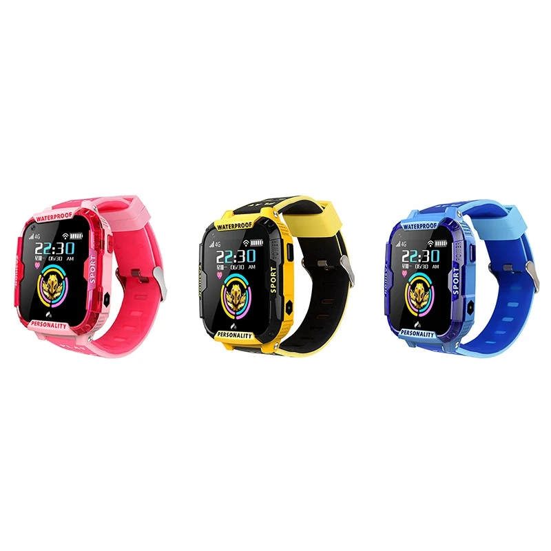  4G Kids Smart Watch GPS LBS Tracker WIFI Location SOS Call Camera Children HD Video Call Waterproof