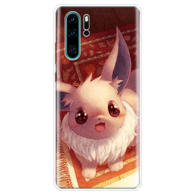 Erilles мультфильм Покемон телефон оболочка мягкий для huawei P30 P20 P10 Lite Pro P Smart Z 2019 mate 30 10