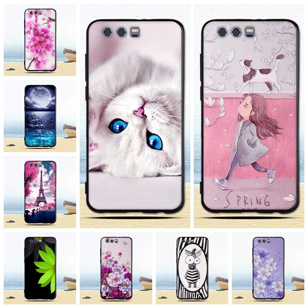 Чехол для телефона Huawei Honor 9 мягкий чехол из ТПУ бампер Premium L09 AL00 AL10 TL10 силиконовый