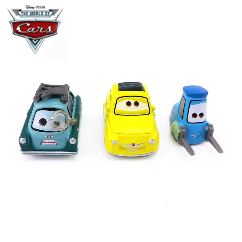 Disney Pixar Cars 2 шт. комбинация проф Z и мини милый вилочный погрузчик Guido& Luigo Lightning McQueen игрушки автомобиль Рождественский подарок