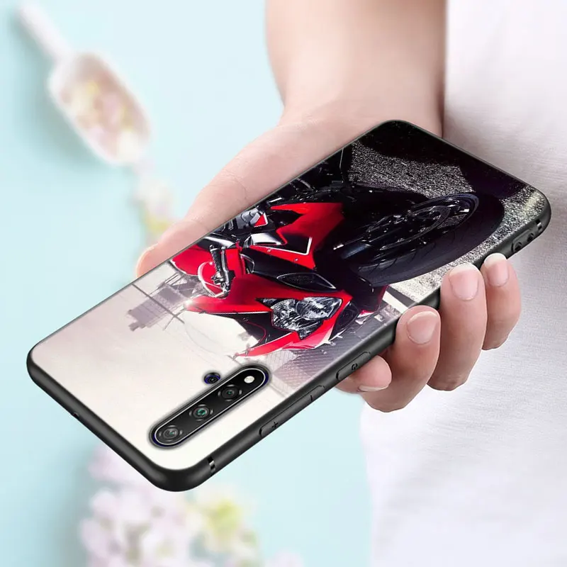 Черный силиконовый чехол moto внедорожный мотоцикл для huawei Nova 5 3i P Smart Z Plus P30 P20 Pro P10 P9 Lite Plus чехол для телефона