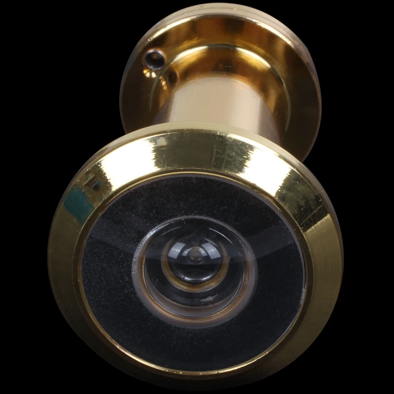 200 градусов выдвижной 36-58 мм безопасности дверной глазок Peep Hole Spyhole+ крышка, золото