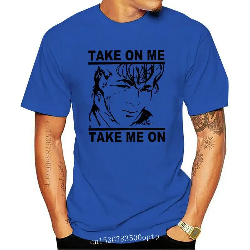 New A - Ha Take On Me T Shirt Old School Tee Men Women All Sizes 100% Cotton Short Sleeves Shirts |