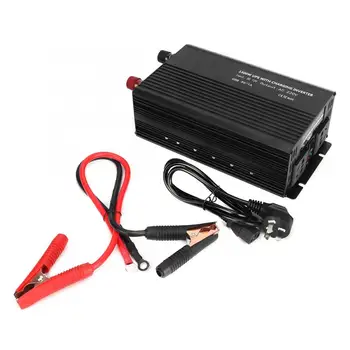 

Charging Inverter 1300W High Power Converter 12v / 24V to 220V Pure Sine with Charging Inverter EU Plug New Arrivals
