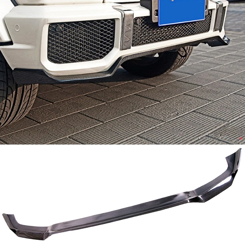 Губа переднего бампера из углеродного волокна подходит для Benz W463 G63 G65|front bumper