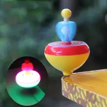 Тяните веревку любовь гироскоп Игрушка Детский Светильник спиннинг гироскоп подарок случайный цвет