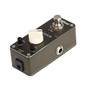

Aroma ABR-3 Guitar Pedal Mini Booster Electric Guitar Effect Pedal with Fastener Tape Aluminum Alloy Housing True Bypass