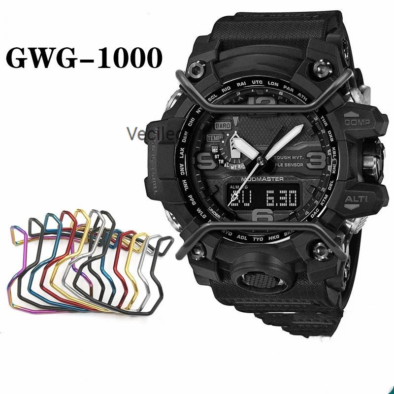 Защитная проволока для спортивных моделей часов, GG-1000, GWG-100, защита для бамперов часов, Проволочная защита, аксессуары из нержавеющей стали