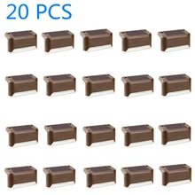 Applique murale LED solaire imperméable pour l'extérieur, luminaire de paysage, idéal pour un jardin, un plancher, un balcon ou une clôture, 20 unités