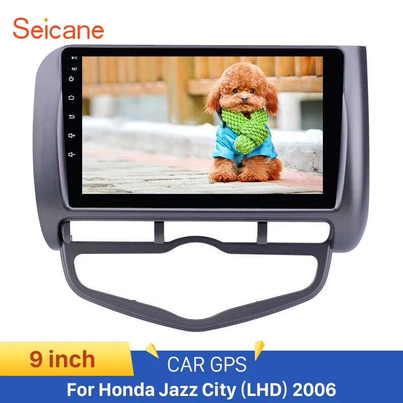  Seicane Left Hand Drive car 9 inch Car GPS Navigation RadioAndroid 8.1 for 2006 Honda Jazz City Aut