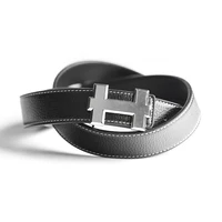 Luxury Designer Brand Belts Men High Quality Male Women Genuine Real Leather H Buckle Dress Strap Belt for Jeans