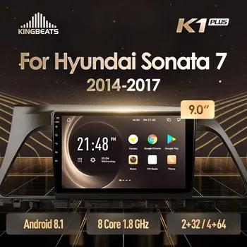 

KingBeats Android 8.1 head unit 4G in Dash Car Radio Multimedia Video Player Navigation GPS For Hyundai Sonata 7 LF 9 2014