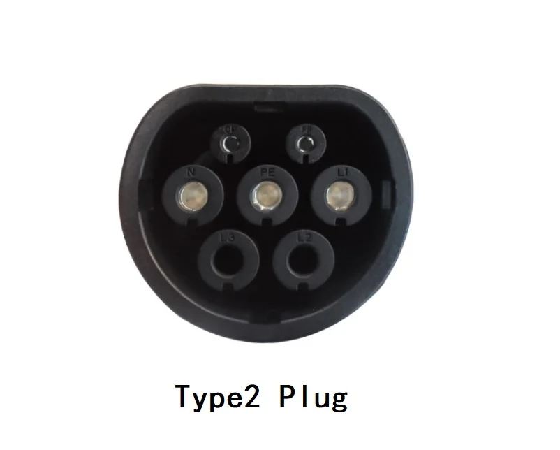 ZWET EV Зарядное устройство Тип 2 разъем Электрический автомобиль EVSE Уровень OEM IEC 62196