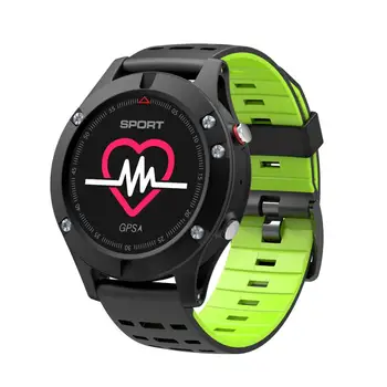 

Men Outdoor Sports GPS Bluetooth Smart Watch Wristband type adsorption charging smart watch Green, red, gray, sent randomly.
