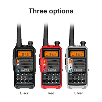 

BaoFeng UV-S9 High Power 8Watts Portable Walkie Talkie 10km Long Range CB Radio Transceiver for Hunt Forest City Upgrade 5R