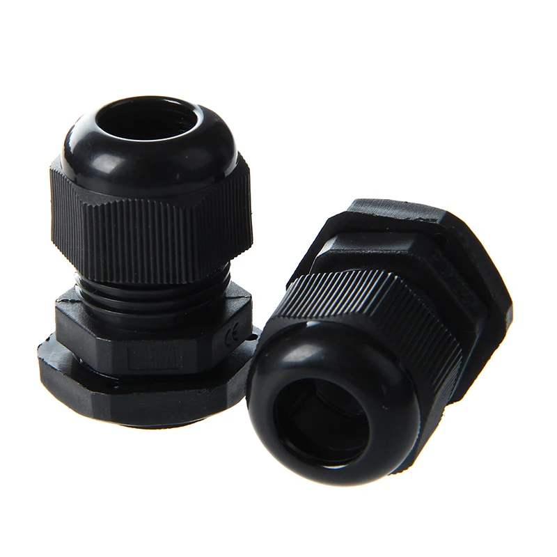 

Hot New M20 x 1.5 Plastic Waterproof Cable Glands, Pack of 50 pcs Black