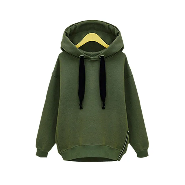 green crop top hoodie
