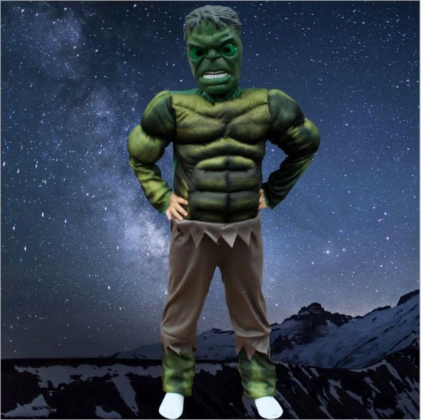 halloween costumes 2021Kids Christmas Birthday Gifts Hulk Cosplay Muscle Costumes including Masks Halloween Children Costumes halloween outfits