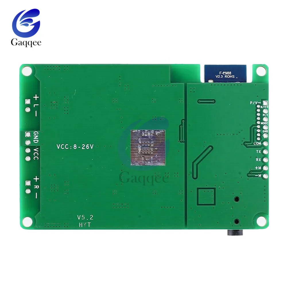 Bluetooth 5,0 Модуль приемника TPA3118 усилитель аудио стерео плата 2x30 Вт/20 Вт с AUX аудио входом для динамика для игрушки на радиоуправлении, модели