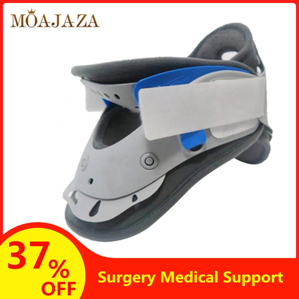  Surgery Medical Support Neck Brace Adjustable Cervical Traction Device Spine Stretcher Personal Hea