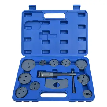 

12pcs Auto Universal Car Repair Disc Brake Caliper Automobile Garage Repair Tool Kit Set Car Wind Back Pad Piston Compressor Cas