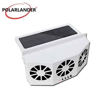 

Exhaust Fan Car Gills Cooler Air Vent Automatic Rechargeable with Rubber Stripping Solar Energy Air Purifier System