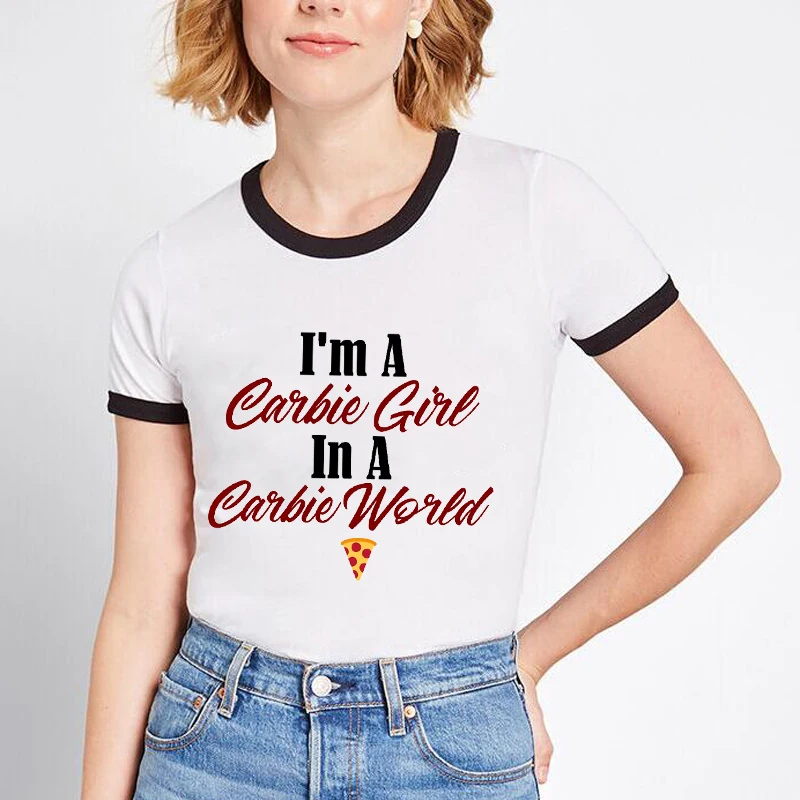 I‘m A Keto Girl In A Carbie World Print Funny Avocado Carb Lover Ringer T Shirt Women Harajuku Tops Keto Queen Aesthetic Clothes I‘m A Keto Girl In A Carbie World Print Funny Avocado Carb Lover Ringer T Shirt Women Harajuku Tops Keto Queen Aesthetic Clothes
