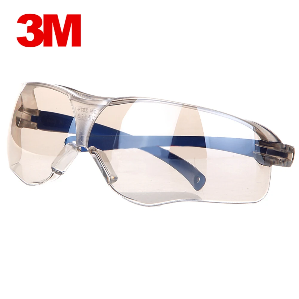 

3M 10436 Safety Glasses Anti-shock PC Lens Goggles Anti-splash Anti-UV Windproof Riding Protective Glasses Working Eyewear