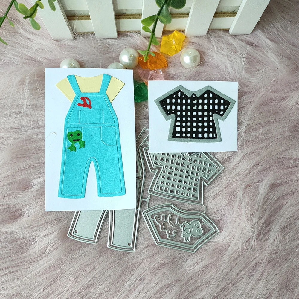 

New Kids'clothes metal cutting die mould scrapbook decoration embossed photo album decoration card making DIY handicrafts