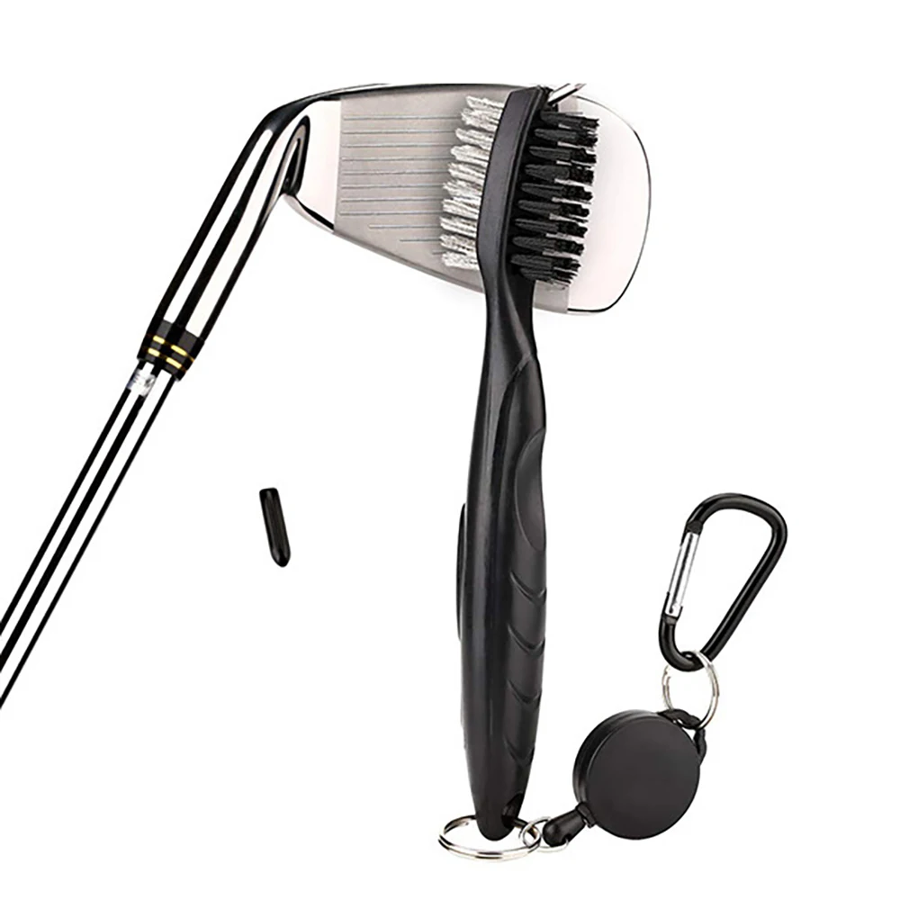 

1pc Golf Club Brush Golf Pole Putter Double Sided Groove Cleaner Cleaning Brushes Cleaning Tool of Golf Accessories