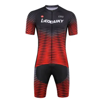 

LEOBAIKY Pro Cycling jersey set men GEL Breathable Pad short sleeve Bike Cycling suits mens bicycle jersey sets riding suit