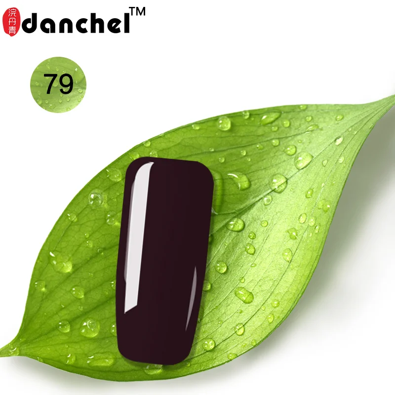 79 Danchel 9 мл гель покрытые лаком ногти художественный гель uv Vernis светодиодный праймер Полупостоянный светодиодный Гель-лак для замачивания Гель-лак для ногтей основа и верхнее покрытие - Цвет: 79