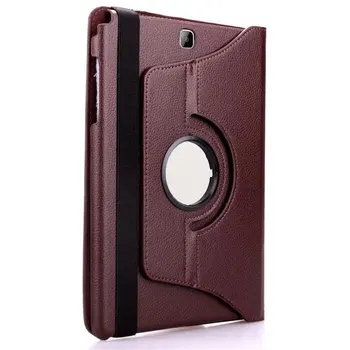 

freeshipping New hot 360 degree rotating case Stand case pu leather case cover for samsung GALAXY Tab A 9.7" T550 T555 wholesale
