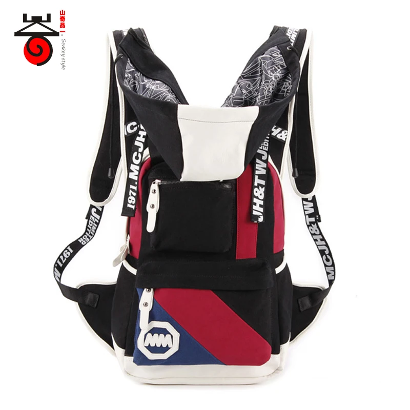 Новый стиль мужской рюкзак Senkey модная повседневная холщовая дорожная сумка