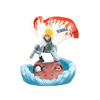 

Naruto Shippuden Anime Model Namikaze Minato Yondaime Hokage GK Action Figure 20CM PVC Statue Collectible Toy
