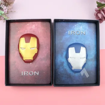 

2020 Iron Man Notebook Spider-man Diary Marvel Notepad Office Supplies Students Gift