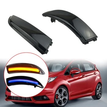 

For Ford Fiesta Mk7 2008-2017 For Ford B-Max LED Turn Signal Light Dynamic Side Mirror Flowing Sequential Indicator Blinker