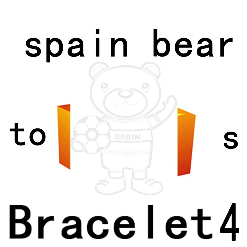 

BRACELET 4 NEW Store Event Exit Spree To Send Gift Randomly 925 Sterling Silver Spain Bear Jewelry Contact Me To The Catalog Buy