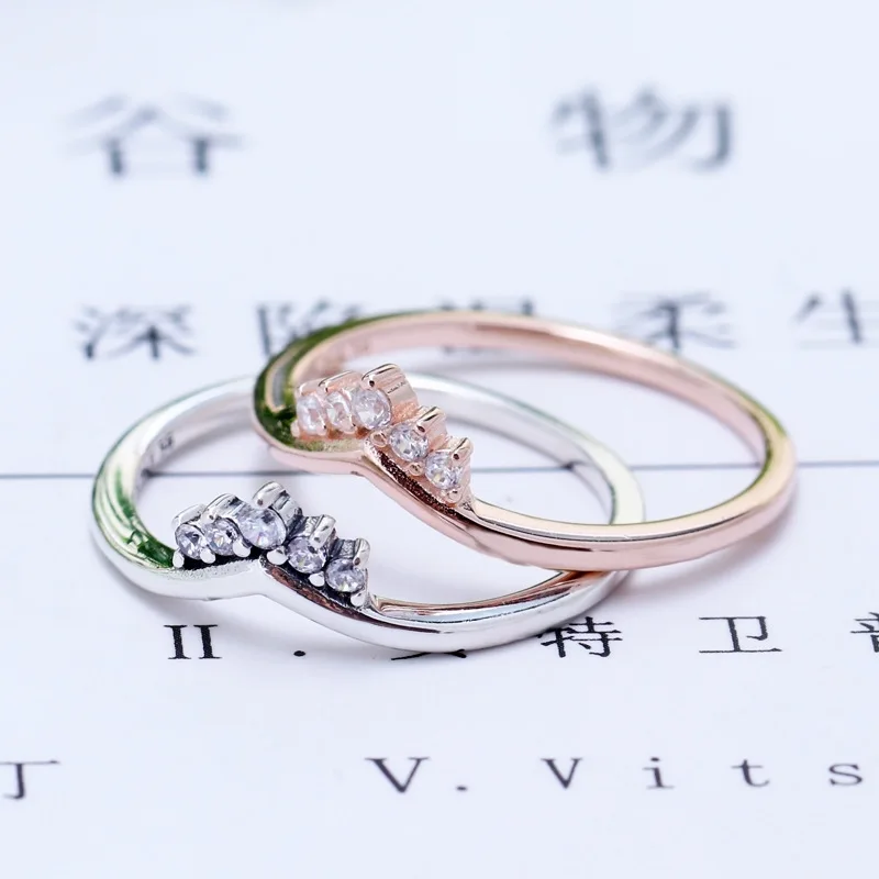 Женское кольцо тиара Серебряное обручальное Прямая поставка новинка 2019|Кольца| |