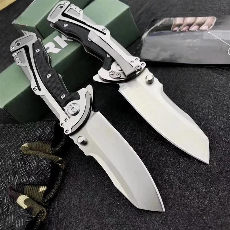 Алюминиевый тактический складной нож 7Cr13Mov карманный БОЕВОЙ ОХОТНИЧИЙ клинок со