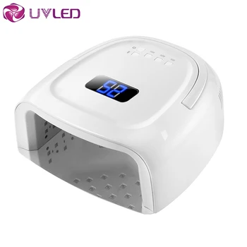 

2019 S20 15600mAH battery wireless led nail lamp uv gel polish dryer manicure lamps rechargeable nail art lamp with LCDdisplay